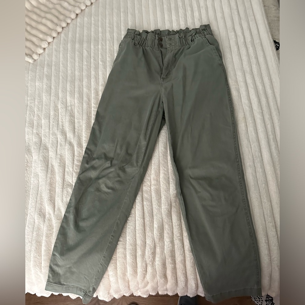 Green pants